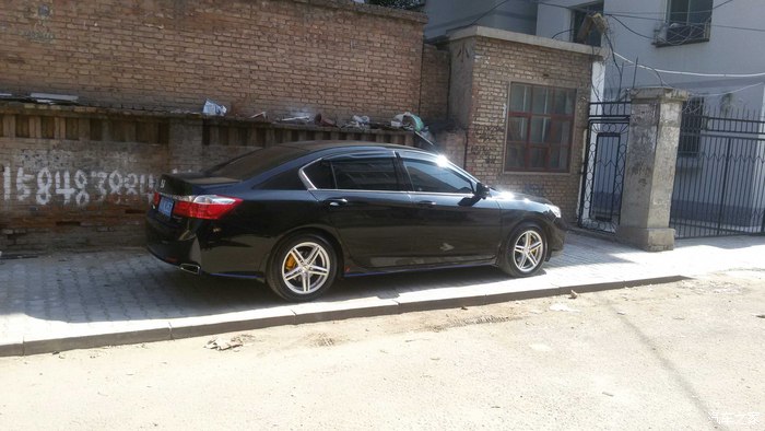 有没有九代雅阁改款18寸轮毂的,发来参考一下