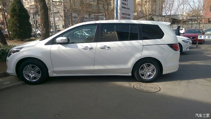 【图】马8首保,拍了几张白色马8_马自达8论坛_汽车之家论坛