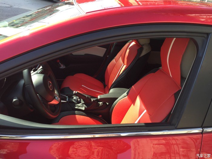 【图】混蛋红内饰的红,可能大家会喜欢的,大家一起分享_马自达3 axela