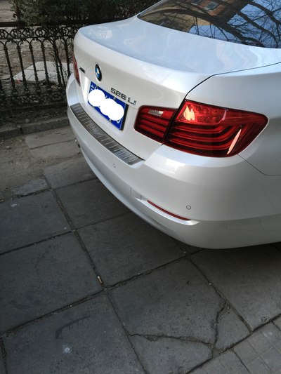 【图】后杠保护板,有必要吗_宝马5系论坛_汽车之家论坛