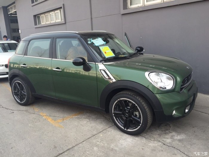 【图】丛林绿白顶countryman coopers 简单作业 拉花_mini论坛_汽车之