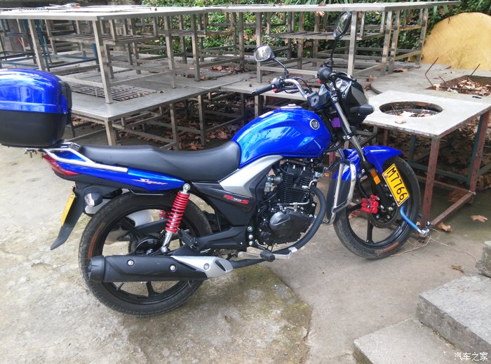 豪爵超级骊爽满五千公里了