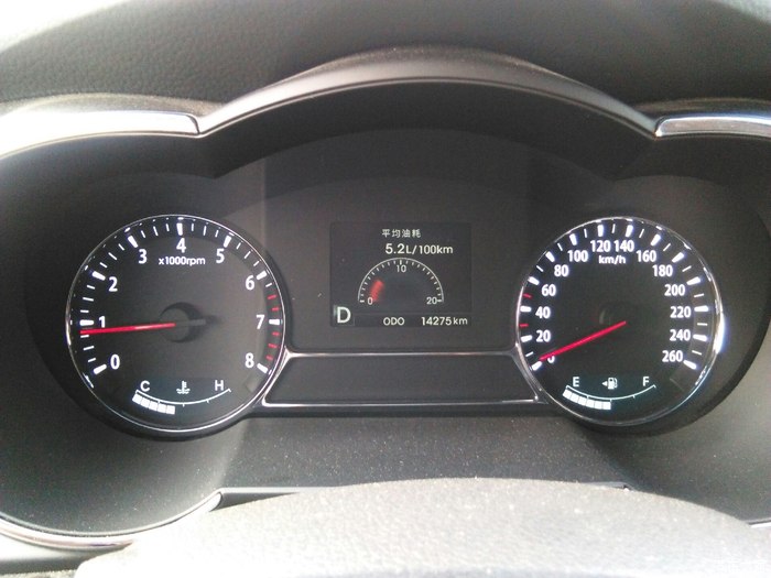 【图】我喜欢这油耗～_起亚k5论坛_汽车之家论坛