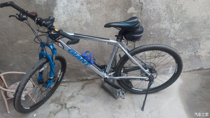 捷安特2015款atx680亮银色提车记