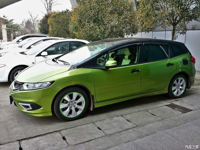 【图】小绿 黑顶仅此一辆_杰德论坛_汽车之家论坛