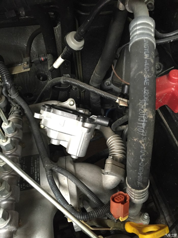 手把手教你清洗柴油车19t的egr阀