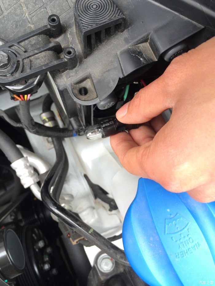 【图】小三示宽灯安装图_起亚k3/k3s论坛_汽车之家论坛