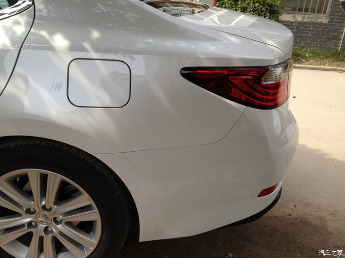 珍珠白补漆效果!