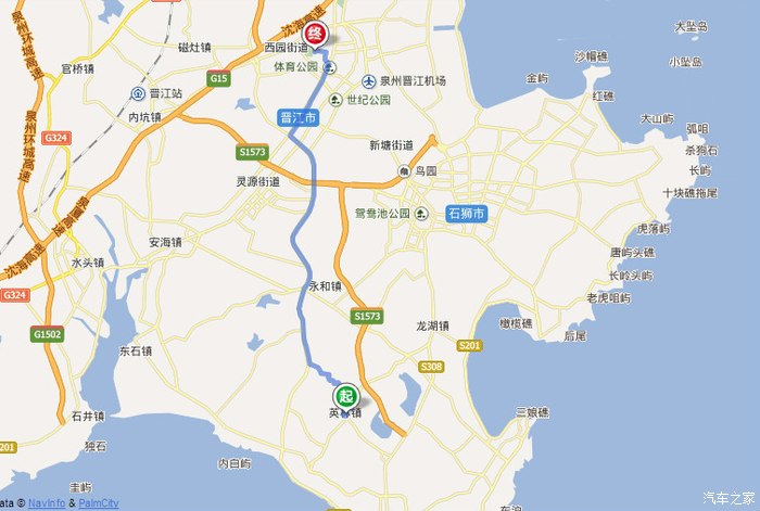 晋江八仙山公园线路图图片