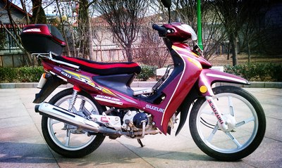 本屌丝爱车之铃木赛弛qs110-c来袭