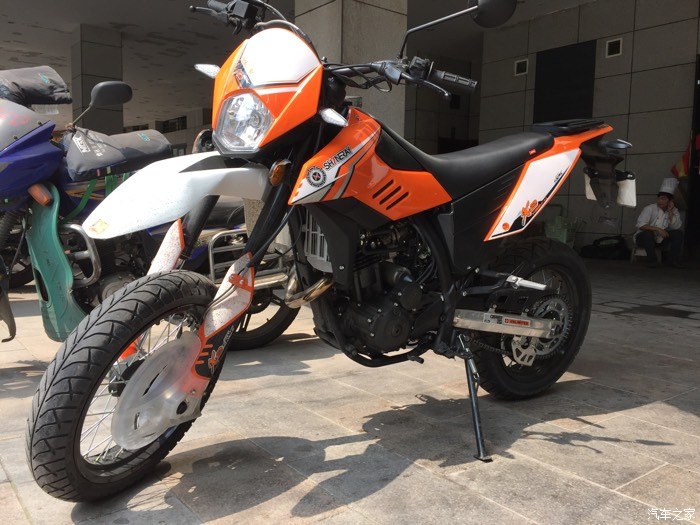 我的第一辆一手新车鑫源越野摩托x2改记录使用过程