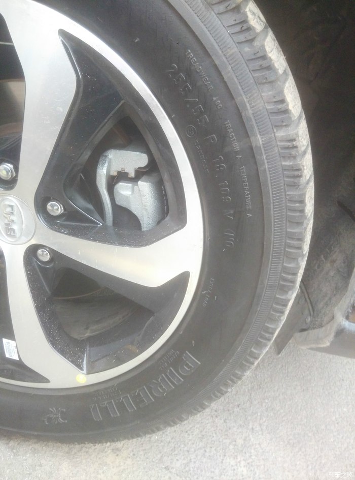 【图】求助:s7换大脚,轮胎255/55r18,方向盘的路况反馈可否调_比亚迪