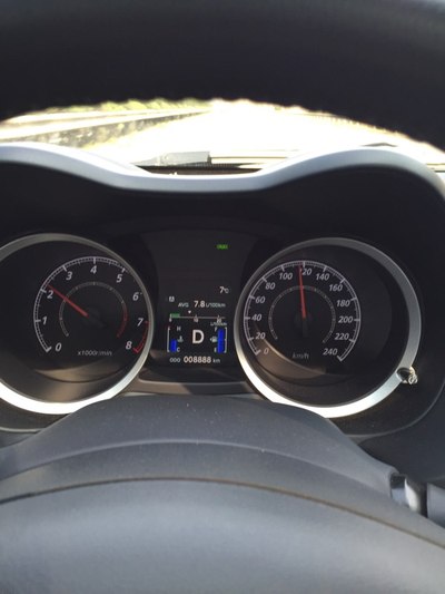 看大家都秀时速表 我也忍不住了