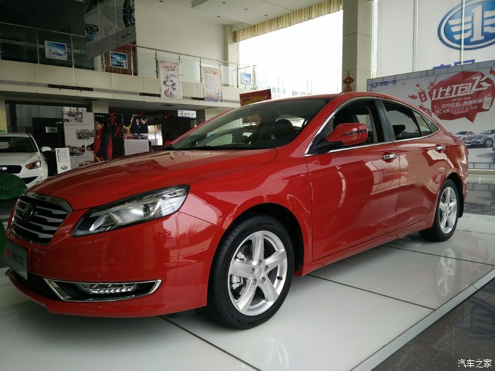 跪求大红色奔腾b70效果