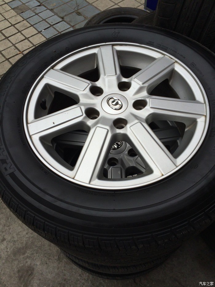 【图】v80原车轮胎轮毂出售_长城v80论坛_汽车之家论坛