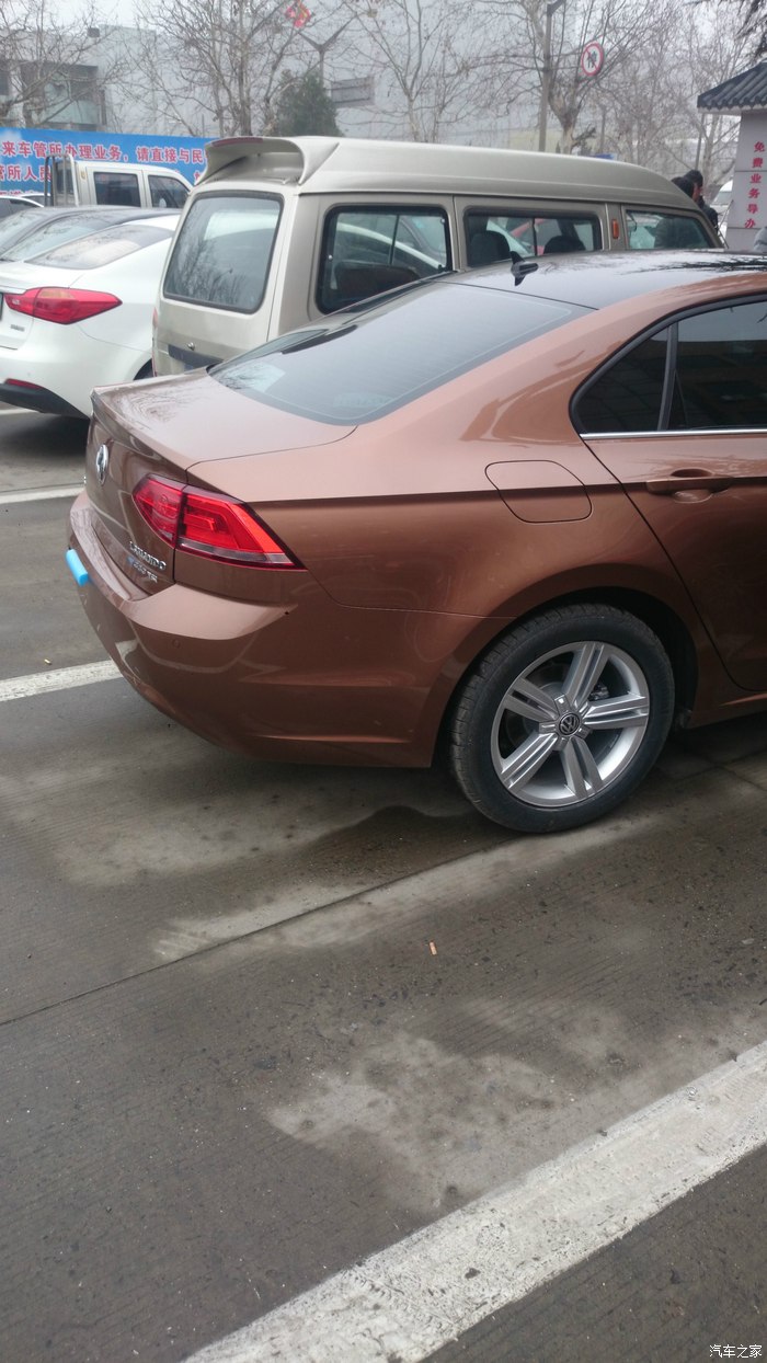 凌渡330舒适版棕色提车作业