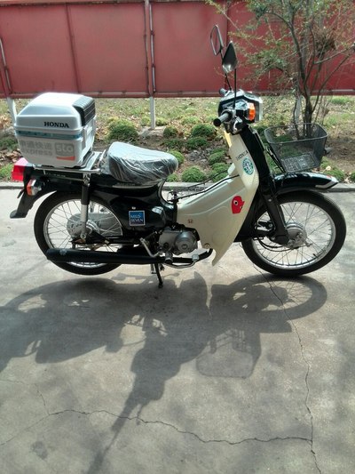 嘉陵幼兽48q新车上路,好好玩,上下班代步,省油,安逸