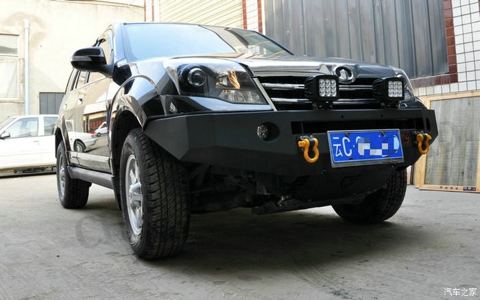 【图】骋煜越野 哈弗h5 改装前后竞技杠美图_哈弗h5论坛_汽车之家论坛