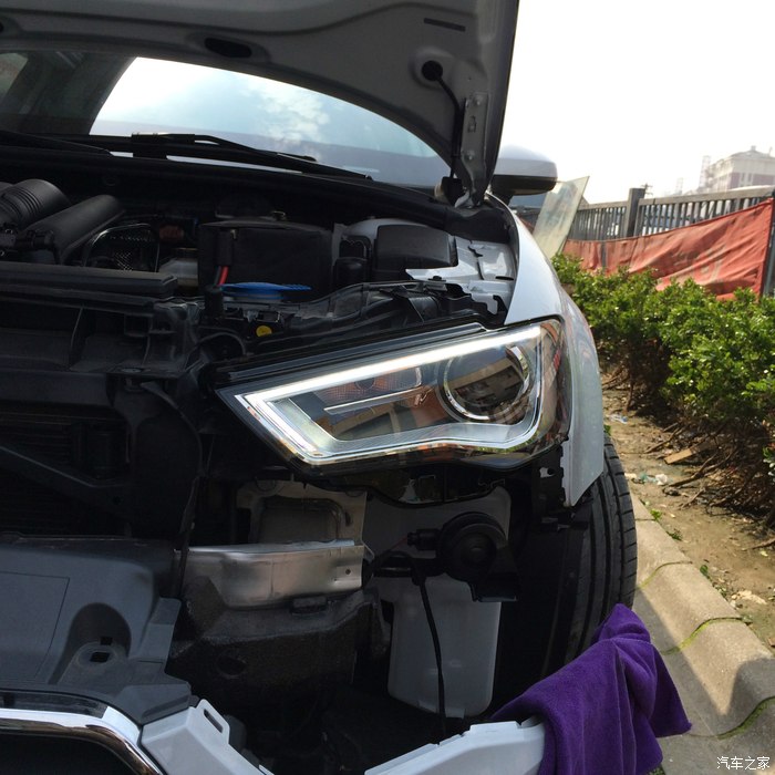 a3自动进取升级豪华高配大灯回归奥迪家族头灯系列