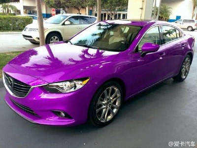 马自达6阿特兹想改色,请问陕西啥价格?