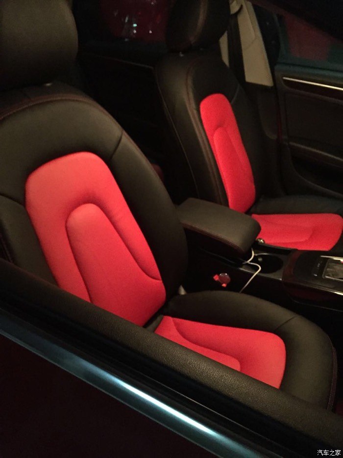 【图】a4改红色座椅和内饰需要多少钱 大神进_奥迪a4l论坛_汽车之家