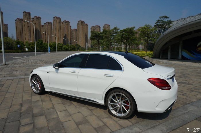 【图】我的专属座驾---小清新级"c400l"(外观番外篇)_奔驰c级论坛