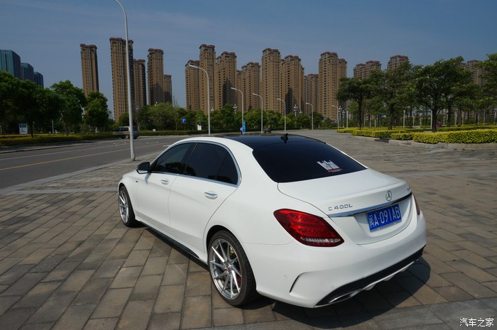 【图】我的专属座驾---小清新级"c400l"(外观番外篇)_奔驰c级论坛