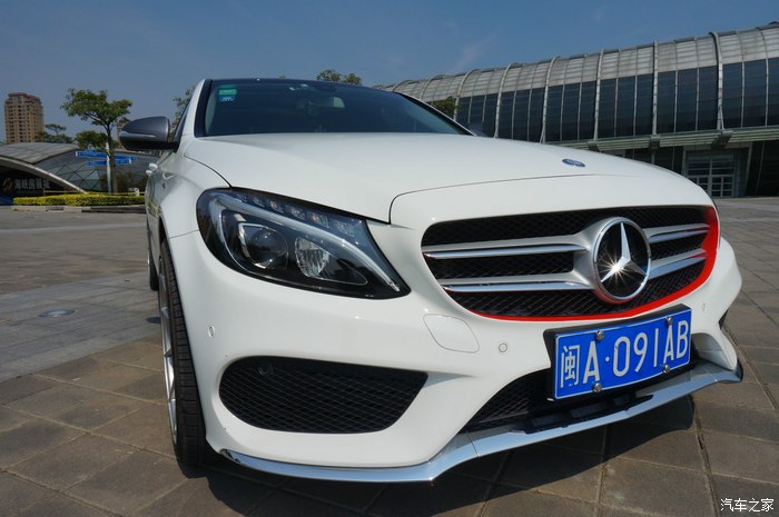 【图】我的专属座驾---小清新级"c400l"(外观番外篇)_奔驰c级论坛