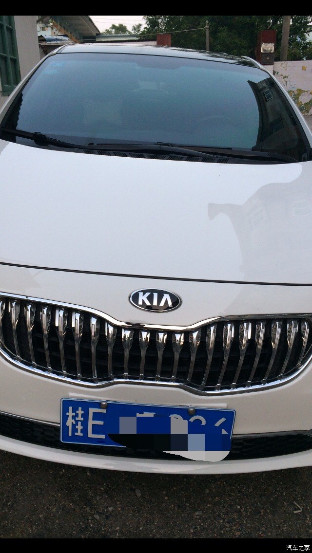 k3中网.车标,尾箱银饰条喷膜,黑色!已全部完成!