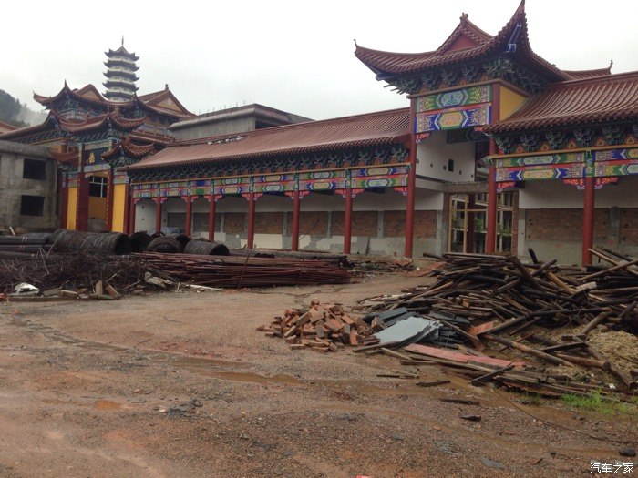 说走就走单人单车赴江西修水渣津镇游兜率寺