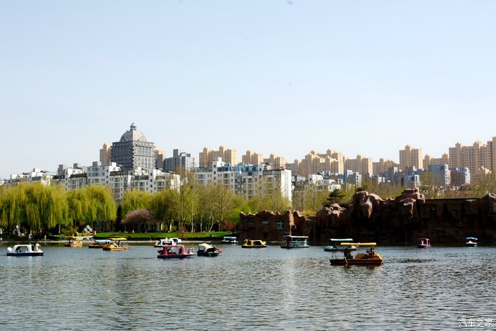 世紀公園風景獨好清明拍攝