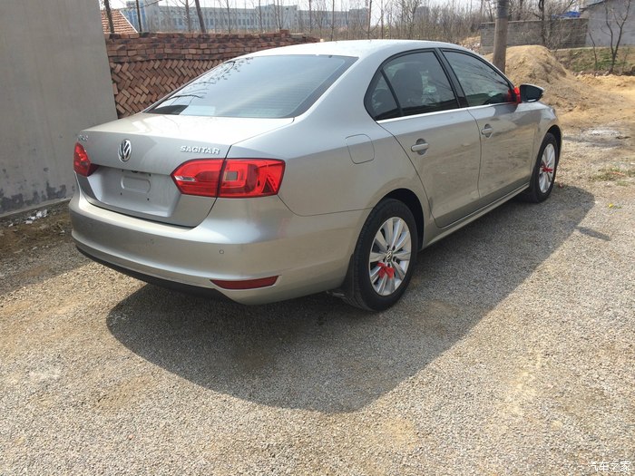 14款速腾16自动领先提车作业