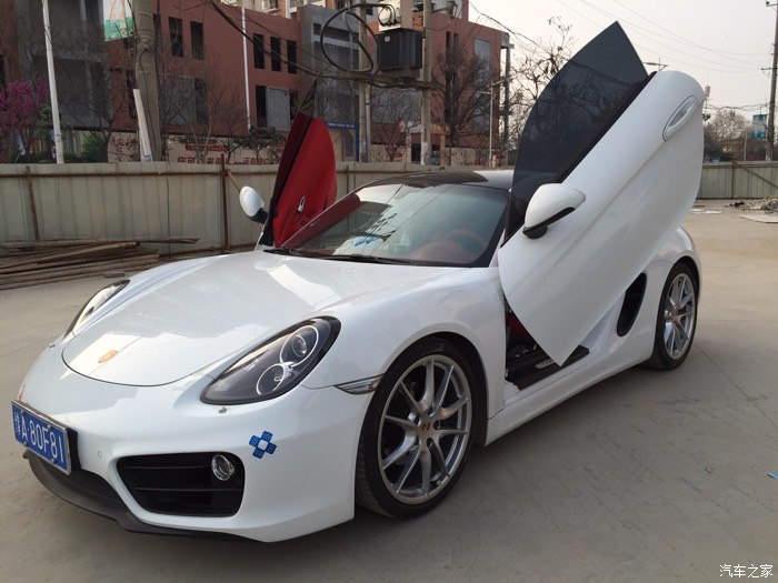 保时捷981凯门改装剪刀门