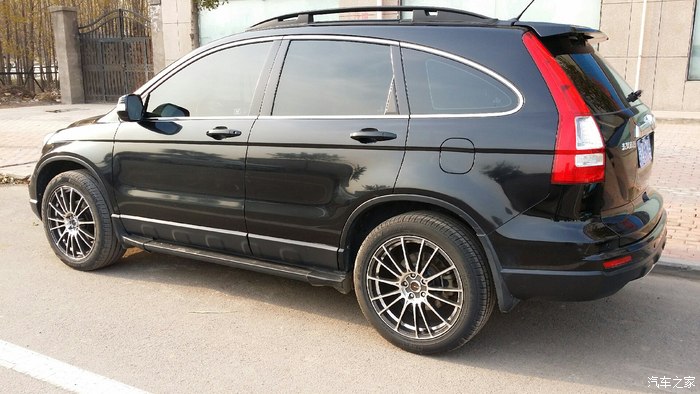 【图】crv轮胎轮毂成功升级_本田cr-v论坛_汽车之家论坛