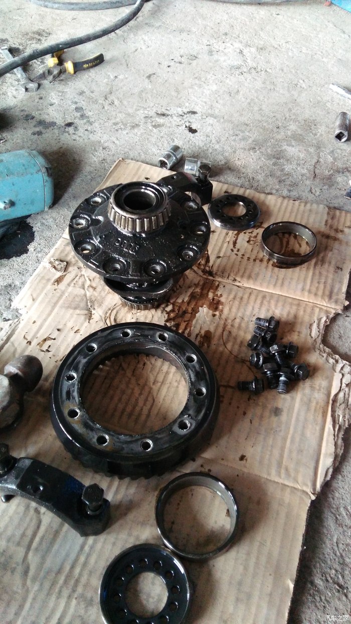 更换宏光尾牙行星齿轮垫片