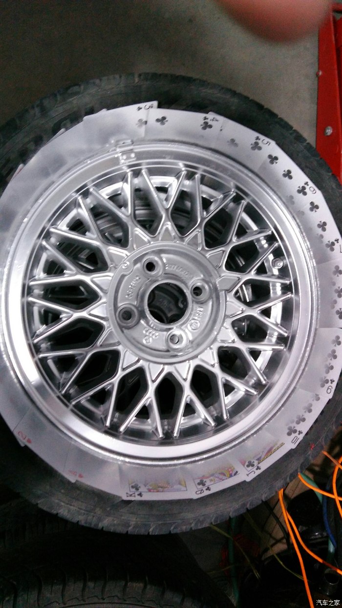 捷达王轮毂变身爆龟!