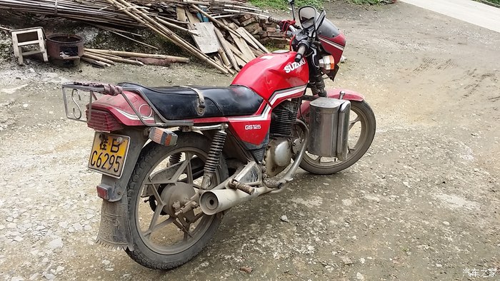 【图】柳州仔的旧爱,老老的铃木王!_摩托车论坛_汽车之家论坛