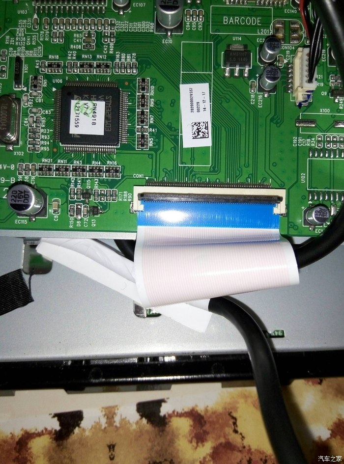 升级原车功放芯片tda7387ep换成tda7854