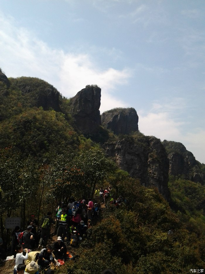 全家动员游浦江马岭美女峰