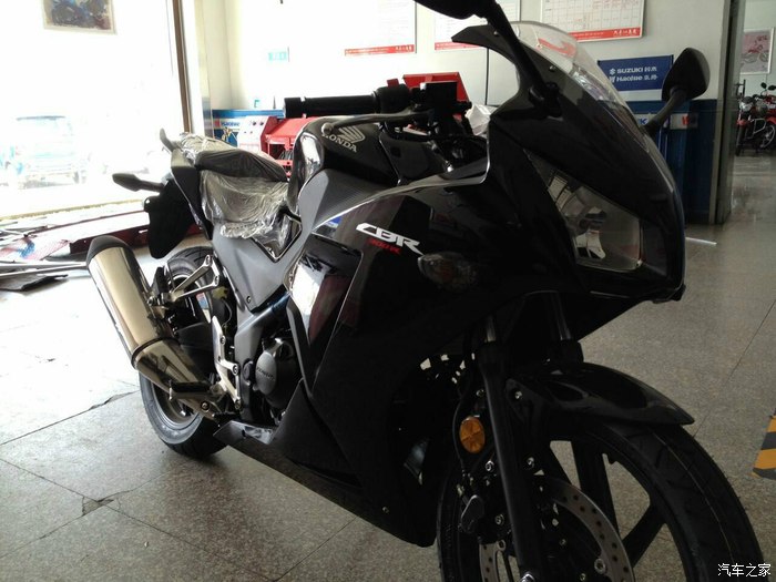 春暖花开呼和浩特本田cbr300r开箱