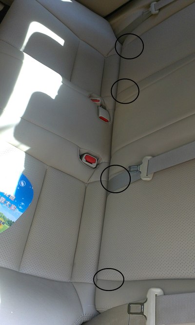 威驰儿童安全座椅isofix接口