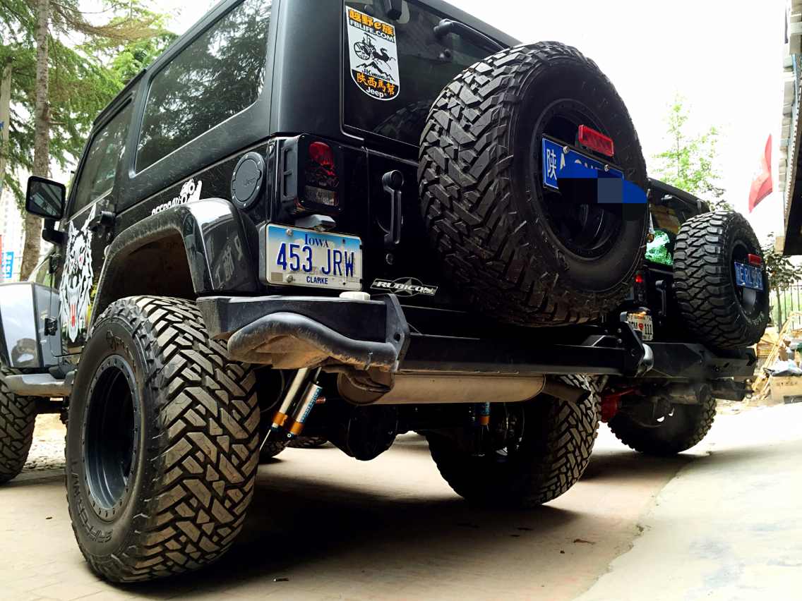 陕西马帮四台两门牧马人三寸35寸胎改装欣赏