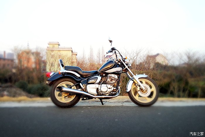 秀秀我的原装雅马哈劲龙250原板原漆一颗螺丝也没有动过