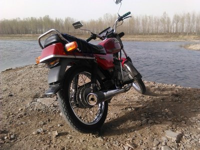 焕然一新的嘉陵jh125,五羊款.