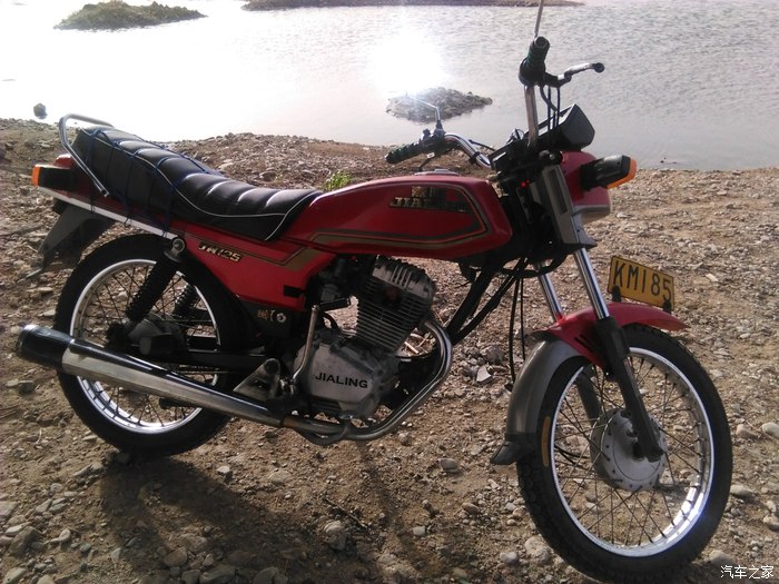 焕然一新的嘉陵jh125,五羊款.