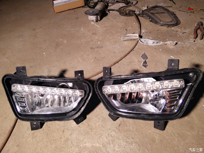 爆改雾灯加日行灯