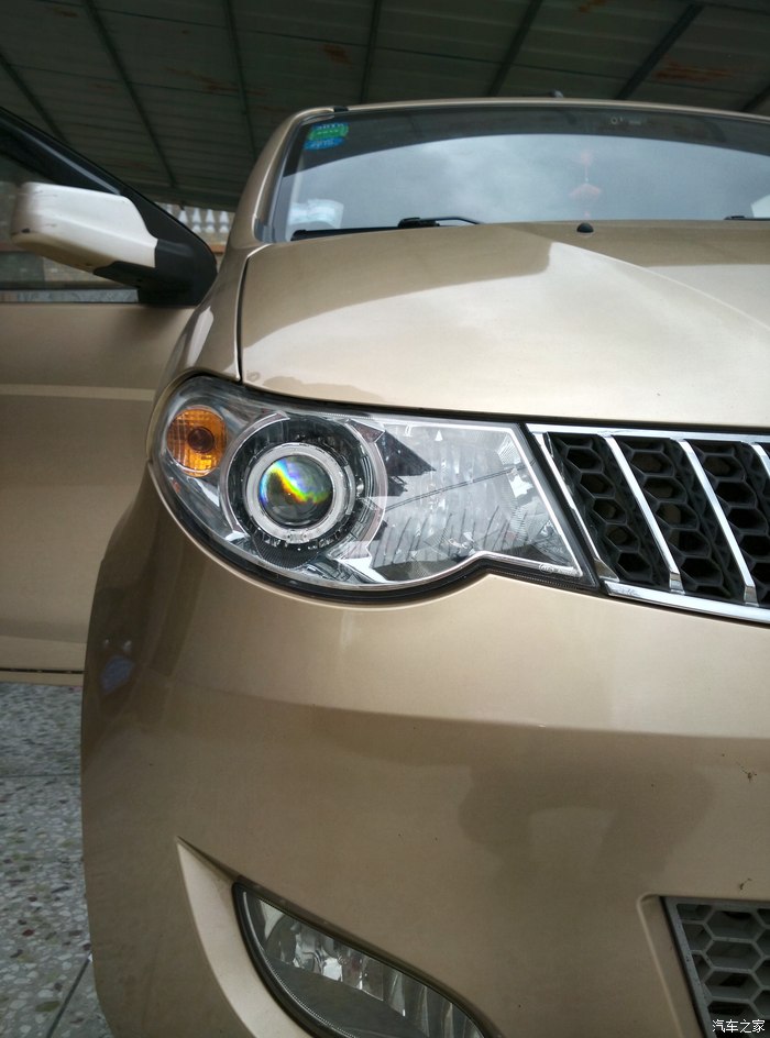 五菱宏光大灯改装透镜晒下吧