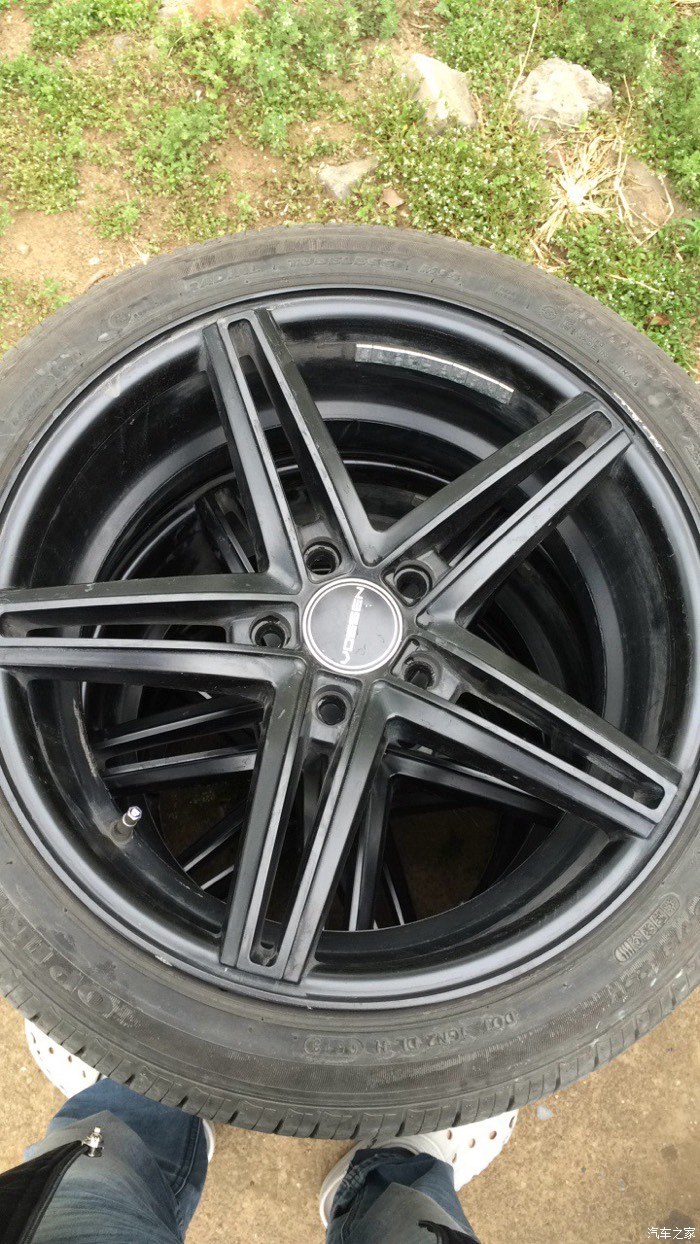 看看这轮毂咋样沃森cv5