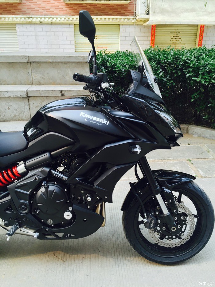 versys650提车首跑