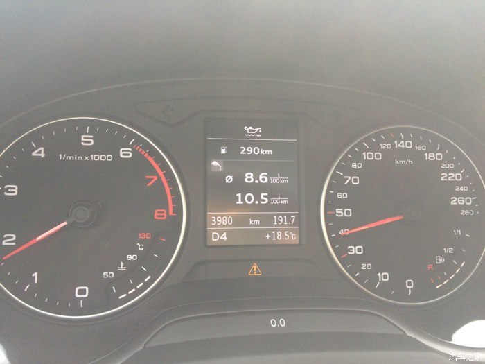 【图】没到首保机油提醒_奥迪a3论坛_汽车之家论坛